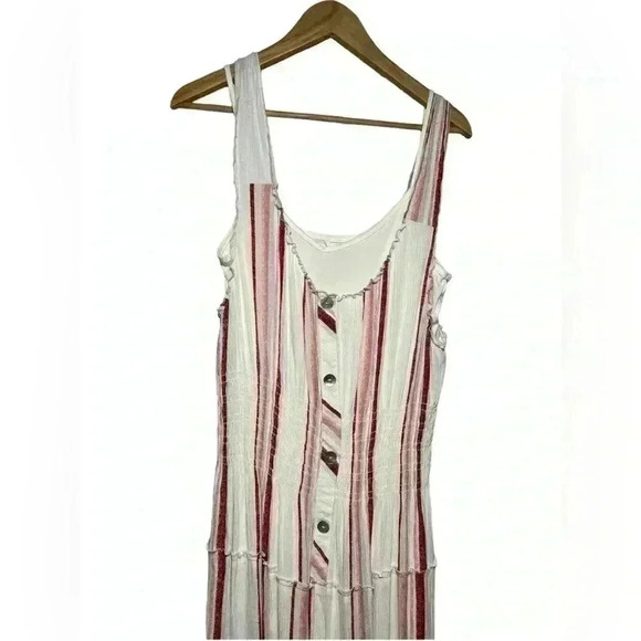 Figueroa Flower Sleeveless Peasant Boho Maxi Dress XL NWOT - Picture 4 of 14